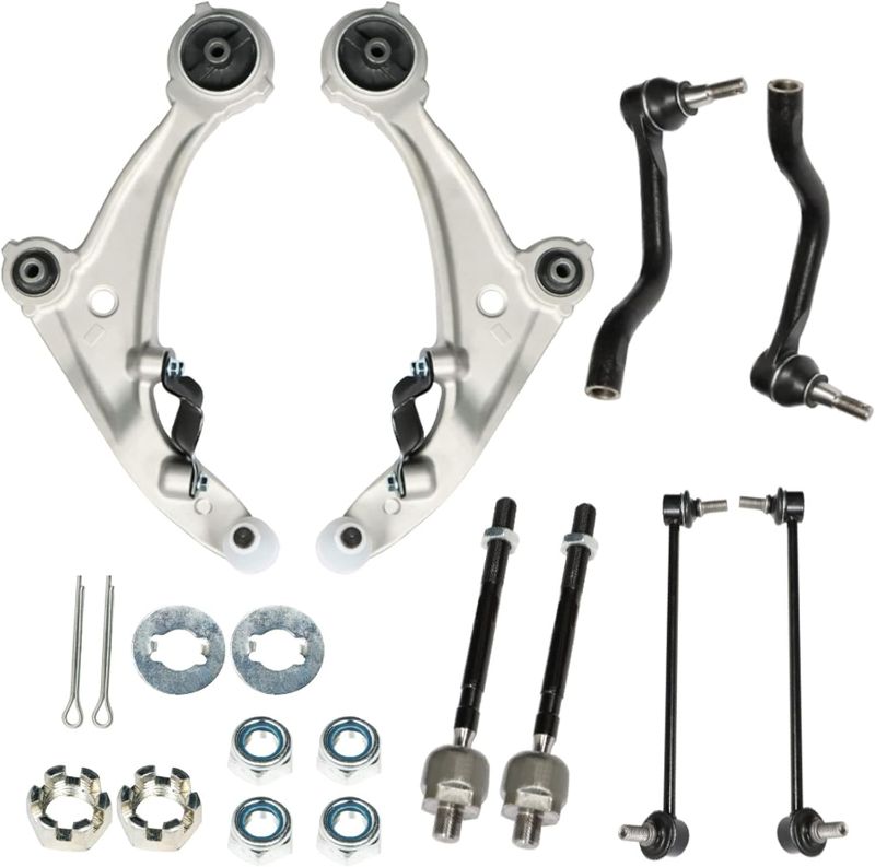 Photo 1 of  8pc Front Control Arms Kit + Tie Rod