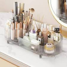 Photo 3 of 2024 New Rotating makeup organizer,Large Capacity Cosmetic Display Case, easy to