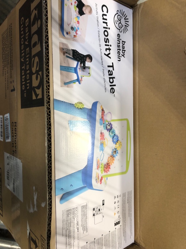 Photo 2 of Baby Einstein Curiosity Table Activity Station Table Toddler Toy with Lights and Melodies, Ages 12 Months and Up