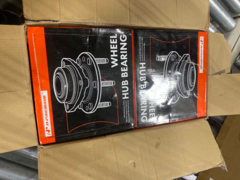 Photo 1 of A-Premium 2 x Front Wheel Bearing and Hub Assembly with ABS & 5-Lug Compatible with Jeep Commander 2006-2010, Grand Cherokee 2005-2010, 4WD & RWD, Replace # 513234