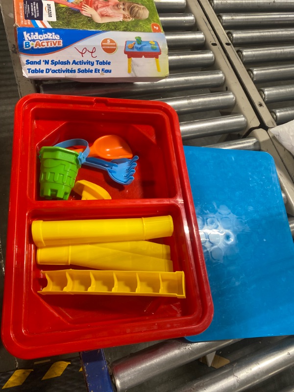 Photo 1 of Kidoozie Sand ‘n Splash Activity Table Outdoor Playset Toy for Toddlers Ages 2+
