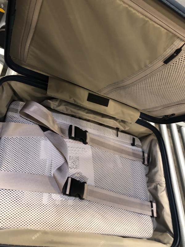 Photo 1 of Airline Approved Carry On Luggage - Lightweight Hard Shell Suitcase with Spinner Wheels, TSA Lock - Carry-On 23" Blue Carry On 23" Blue