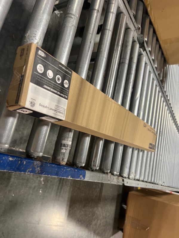 Photo 1 of GETINLIGHT Dimmable Hardwired Only 3 Color Under Cabinet LED Lights, 30-inch, Soft White(3000K), Bright White(4000K), Daylight White(5000K), Matte White Finished, ETL Listed, IN-0201-14-WH-345K 3-Color 30-inch