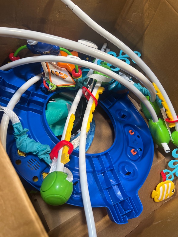 Photo 1 of Baby Einstein Neptune's Ocean Discovery Activity Jumper, Ages 6 months +, Max weight 25 lbs., Unisex
