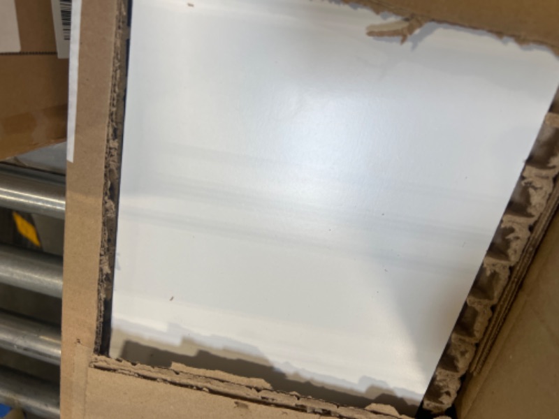 Photo 1 of 2-Pack Floating Shelves 24" x 8" x 0.5", White - Reforested Natural Wood Shelves - Thin Floating Shelf Easy Install - Decorations For Bedroom, Bathroom, or Kitchen - Modern Minimalist Aesthetic Decor 24" x 8" x 0.5" White