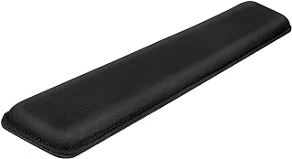 Photo 1 of 3M Gel Wrist Rest for Standing Desks, Accommodate Different Working Positions, Black (WR200B) 30.13 x 1 x 3.25 inches
