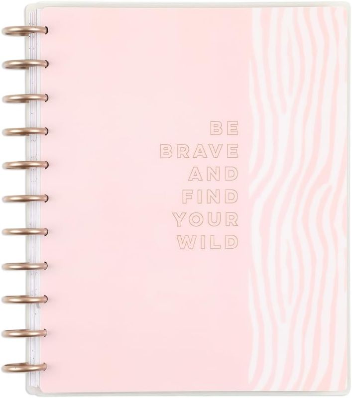 Photo 1 of Happy Planner 2024 Daily Planner, Disc-Bound 12-Month Daily, Weekly, and Monthly Planner, January–December 2024, Big Planner, Monthly Layout, Kind & Wild Theme, 8 1/2 Inches by 11 Inches