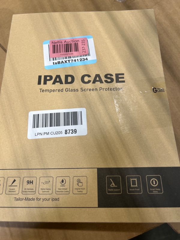 Photo 2 of ProCase iPad 10.2 Case (Old Model) 2018 iPad 6th Generation / 2017 iPad 5th Generation Case - Ultra Slim Lightweight Stand Case with Translucent Frosted Back Smart Cover for iPad 10.2 Inch –Black