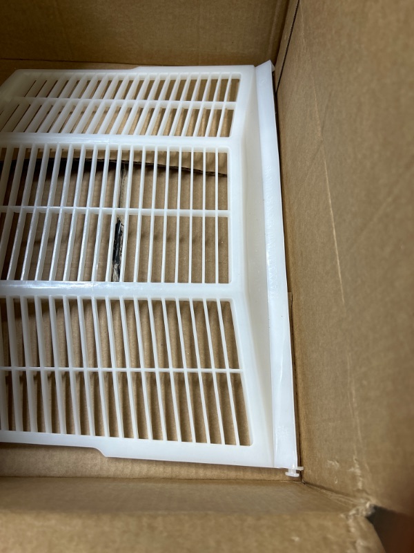 Photo 2 of  Plastic Ventilation Grille with Insect Mesh. HVAC. Indoor and Outdoor Vent Cover. Does NOT Include Screws
