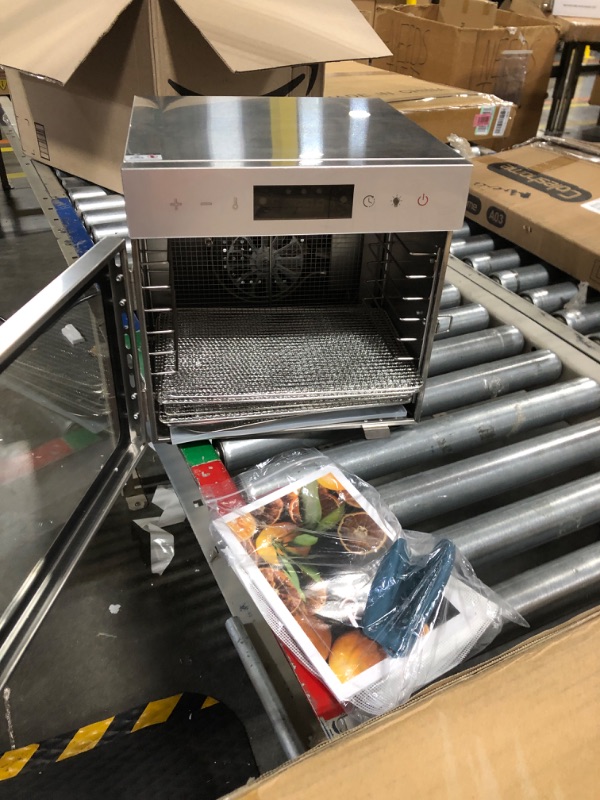Photo 5 of 8-Tray Stainless Steel Trays Food Dehydrators, Dehydrator Machine Digital Timer Temperature Control
***Stock photo shows a similar item, not exact*** 
