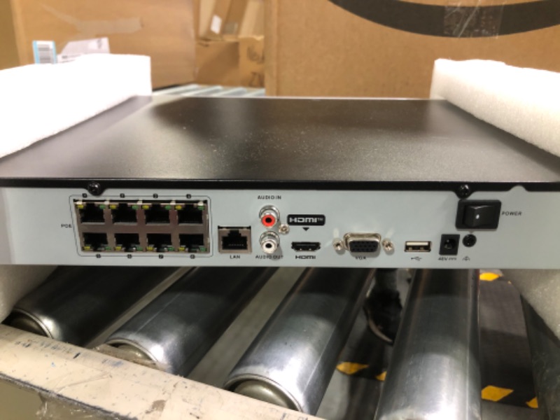 Photo 3 of HIKVISION DS-7608NI-Q2/8P 8-Channel 8 Independent PoE 4K Plug and Play NVR (No HDD Included)