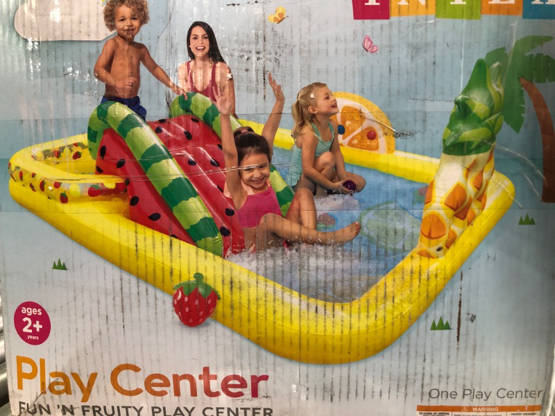 Photo 1 of Intex Fun 'n Fruity Inflatable Play Center, for Ages 2+, Multicolor