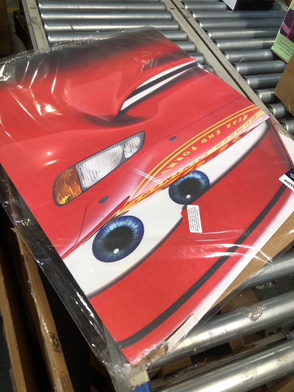 Photo 2 of Advanced Graphics Lightning McQueen Life Size Cardboard Cutout Standup - Disney Pixar's Cars 3 (2017 Film)