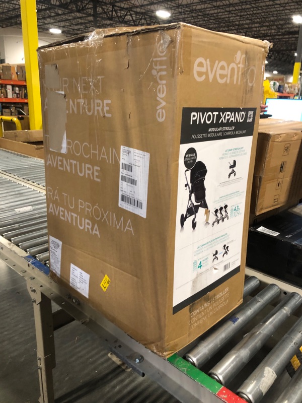 Photo 1 of Evenflo Pivot Xpand Modular Stroller (Ayrshire Black)
***Used, but in fair condition*** 