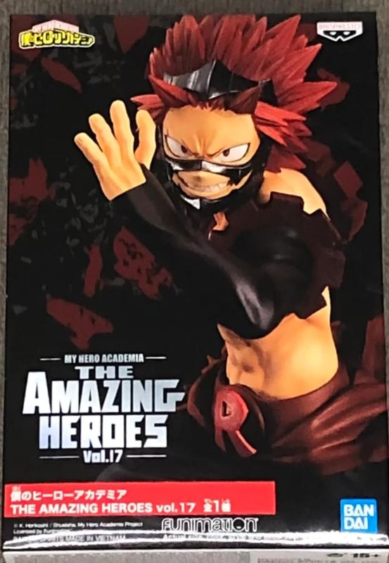 Photo 2 of Banpresto My Hero Academia The Amazing Heroes Vol.17 Eijiro Kirishima Figure