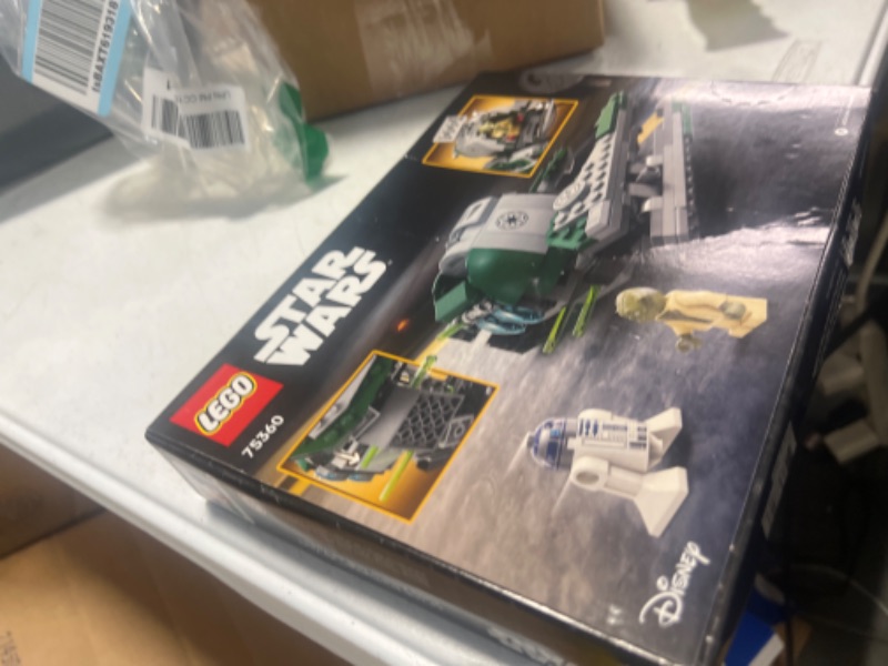 Photo 2 of ******Factory sealed*****
LEGO Star Wars: The Clone Wars Yoda’s Jedi Starfighter 75360 Star Wars Collectible for Kids Featuring Master Yoda Figure with Lightsaber Toy, Birthday Gift for 8 Year Olds or any Fan of The Clone Wars