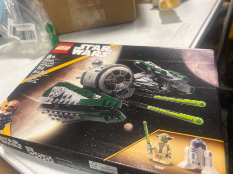Photo 3 of ******Factory sealed*****
LEGO Star Wars: The Clone Wars Yoda’s Jedi Starfighter 75360 Star Wars Collectible for Kids Featuring Master Yoda Figure with Lightsaber Toy, Birthday Gift for 8 Year Olds or any Fan of The Clone Wars