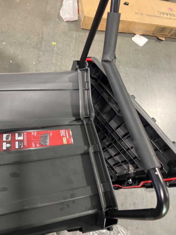 Photo 2 of ***********has dents **************
23 in. 50 Gal. Black Rolling Toolbox with Keyed Lock