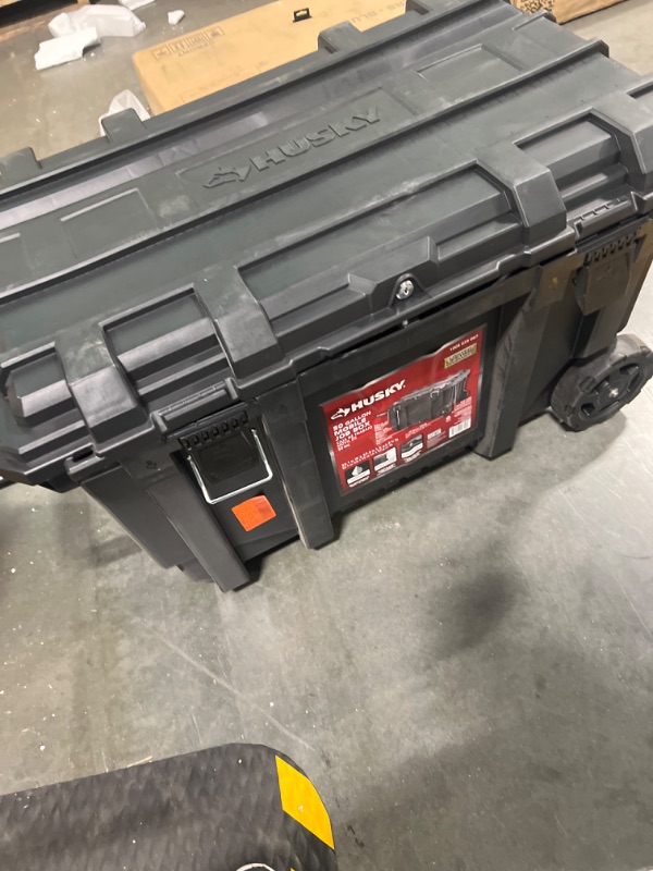 Photo 3 of ***********has dents **************
23 in. 50 Gal. Black Rolling Toolbox with Keyed Lock