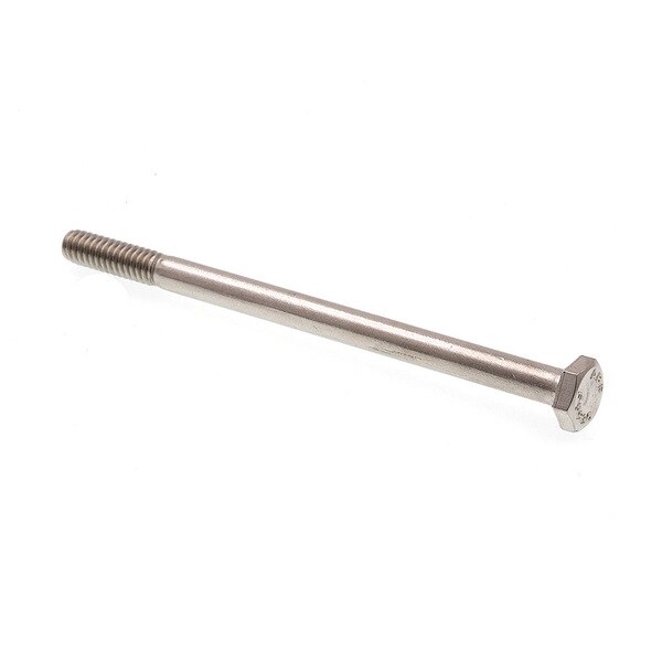 Photo 1 of 1/4 in. x 5 in. Stainless Steel 304 Hex Bolt (5-Pack)
