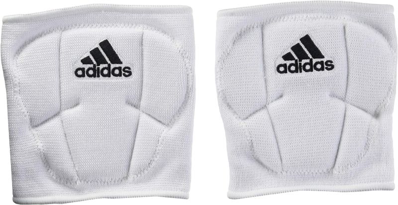 Photo 1 of adidas Unisex-Adult Sleek 5 Inch Knee Pad White M