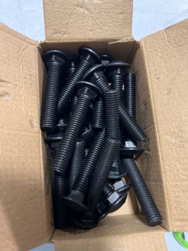 Photo 1 of 1/2 in.-13 x 3 in. Carriage Bolt (25 Per Pack)
