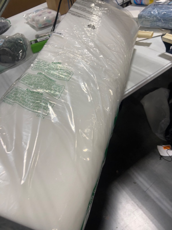 Photo 2 of Nutan 1-inch Convoluted Egg Shell Design Mattress Topper | Orthopedic Support for Better Sleeping, Breathable and Soft Bed Toppers for Back Pain and Maintaining Proper Posture, Twin, White White Twin 1-Inch Convoluted