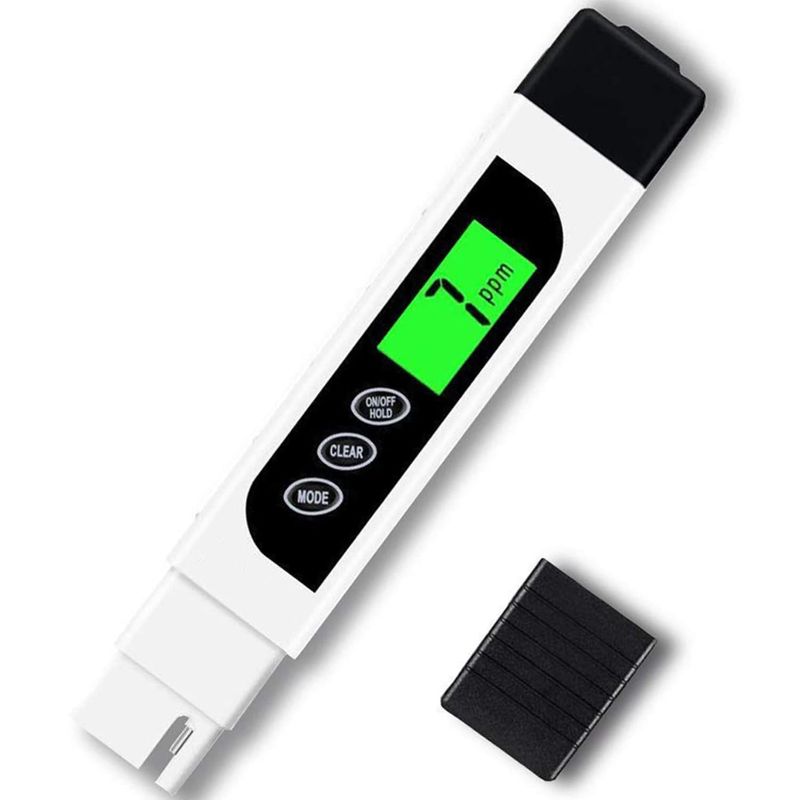 Photo 1 of TDS Meter, 3 in 1 TDS, EC & Temperature Meter, Accurate & Reliable PPM Meter, Digital Water Testing kits for Drinking Water Quality, Tap, Well, Swimming Pool, Aquarium, RO/DI System, Hydroponics