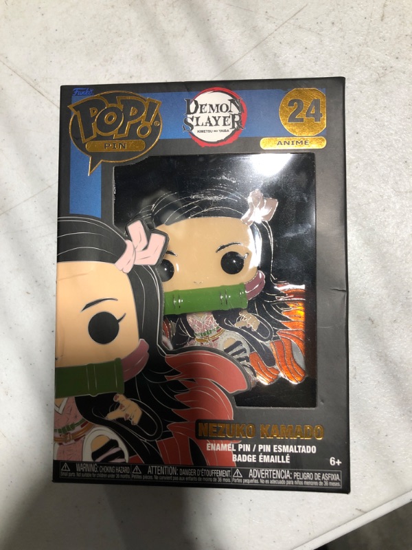 Photo 2 of Funko POP Pop! Sized Pin: Demon Slayer - Nezuko Kamado, Multicolor