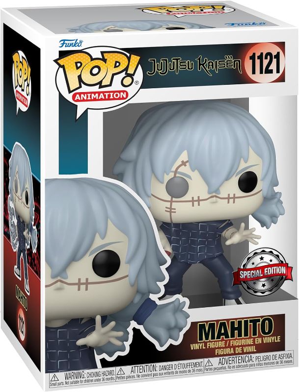 Photo 1 of Funko Pop! Animation: Jujutsu Kaisen: Mahito (Idle Transfiguration New Arm) Figure 