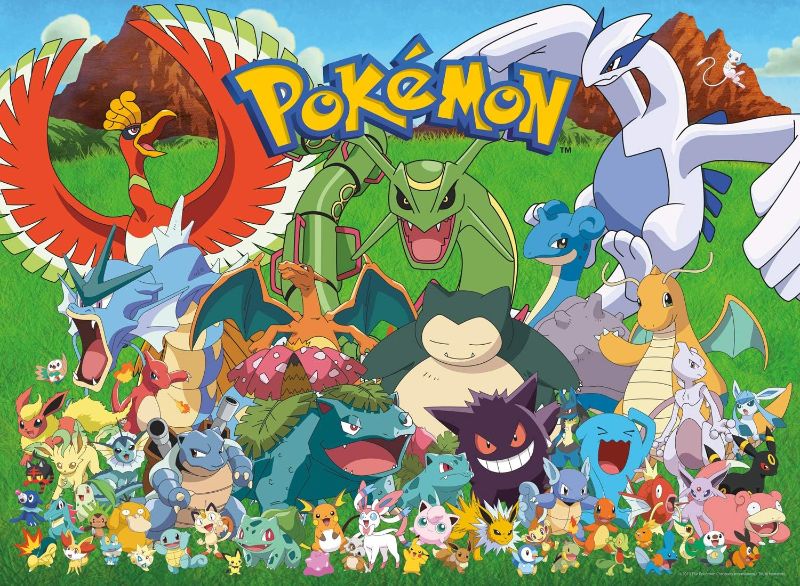 Photo 1 of Buffalo Games - Pokemon - Fan Favorites - 100 Piece Jigsaw Puzzle for Families Challenging Puzzle Perfect for Family Time - 100 Piece Finished Size is 15.00 x 11.00
