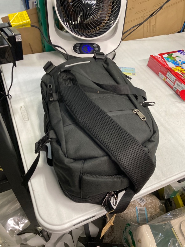 Photo 1 of Camera Bag Professional Camera Backpack for DSLR SLR Mirrorless Camera Waterproof Camera Laptop Backpack 14 Inch with Rain Cover Anti Theft Travel Camera Case Large Capacity Photography Backpack Black Black Medium