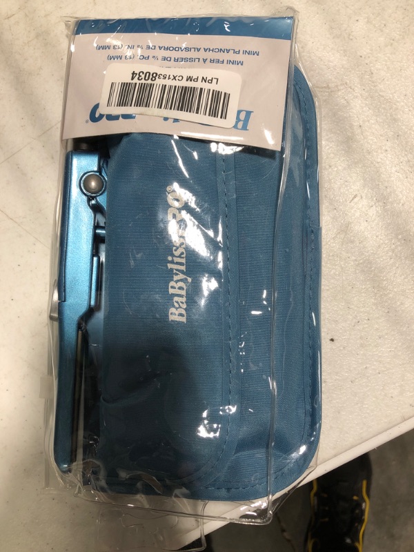 Photo 1 of Babylisspro Nano Titanium Mini Straightening Iron