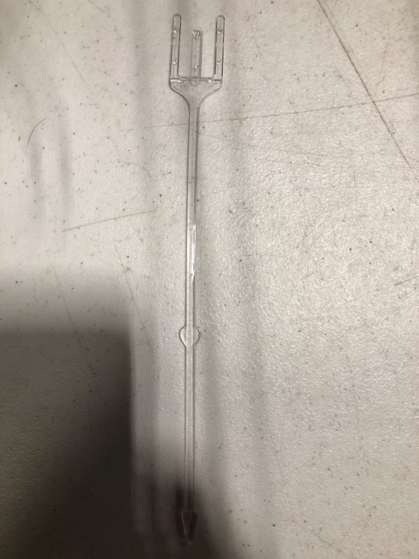 Photo 1 of 20 PIECE SET FLORAL PICKS CLEAR