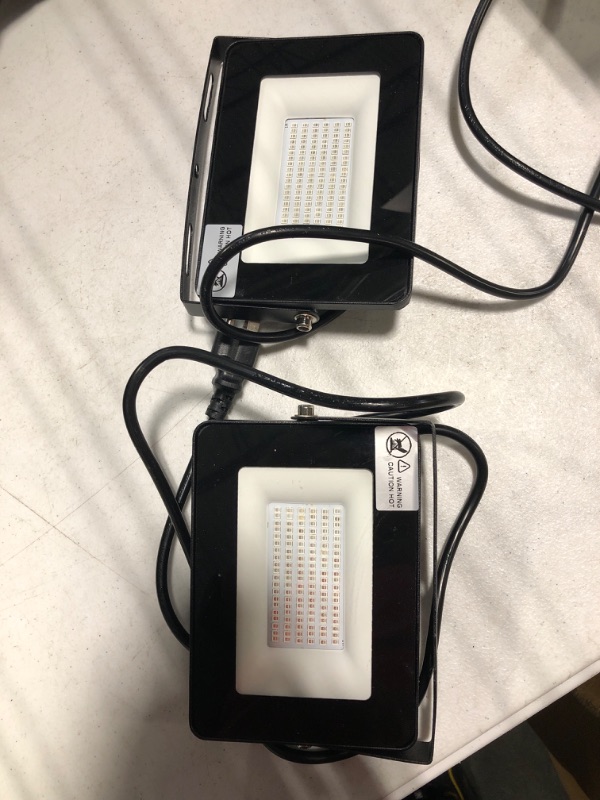 Photo 3 of 2 Pack 60W UV Flood Light 