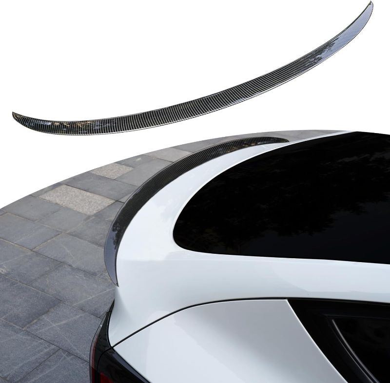 Photo 1 of BASENOR Tesla Model Y Performance Spoiler Original Trunk Wing ABS Matte Black 2020 2021 2022 Gen 2 Model Y Matte Black Gen 2