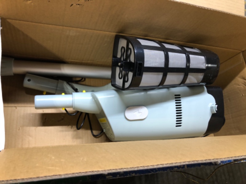 Photo 3 of ****NON FUNCTIONAL//SOLD AS PARTS**** 
Lydsto Handheld Pool Vacuum with Telescopic Pole, Cordless Rechargeable Pool Vacuums Cleaner, Over 60 Mins Running Time, Powerful Suction for Cleaning Above/In Ground Pools, Spas, and Hot Tubs Debris