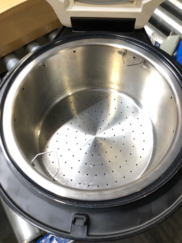 Photo 1 of Instant 20-Cup Rice Cooker, Rice and Grain Multi-Cooker with Carb Reducing Technology without Compromising Taste or Texture, From the Makers of Instant Pot, Includes 8 Cooking Presets 20 Cup Carb Reducing