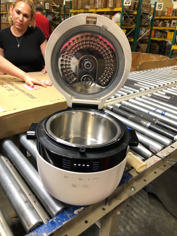 Photo 1 of Instant 20-Cup Rice Cooker, Rice and Grain Multi-Cooker with Carb Reducing Technology without Compromising Taste or Texture, From the Makers of Instant Pot, Includes 8 Cooking Presets 20 Cup Carb Reducing