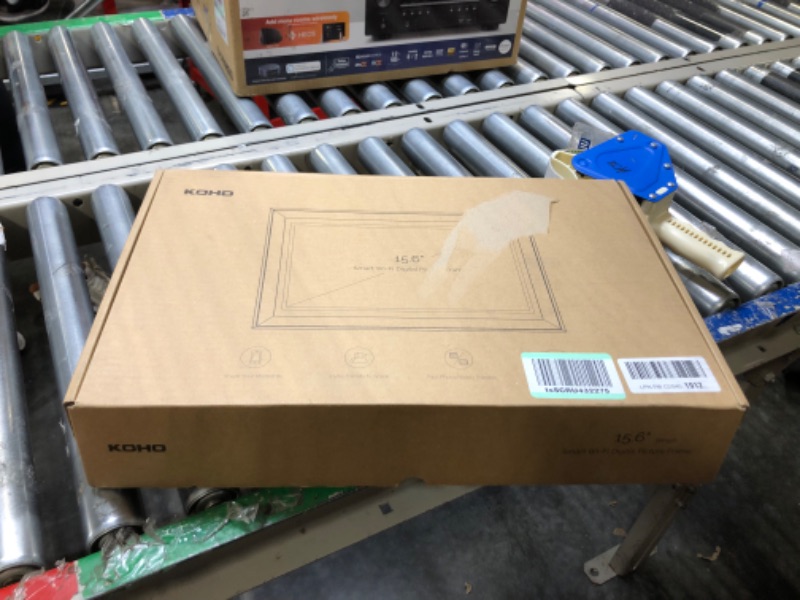Photo 1 of FRAMEO Digital Picture Frame- 15.6inch Digital Photo Frame with 1920 * 1080 IPS Touch Screen FHD Disply,Built-in 32GB Storage,Wall-Mounted,Digital Frame Share Photos and Videos via Free App TypeC- 15.6" Grey 32GB