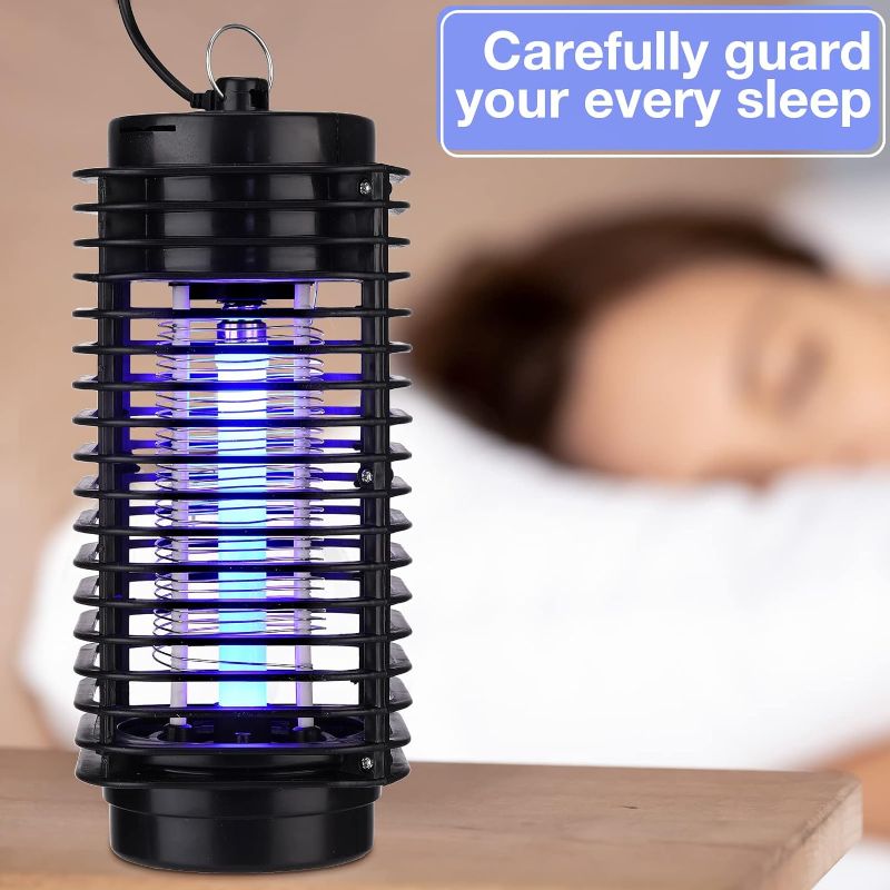 Photo 3 of 1 Pieces Mosquito Killer Bug Zapper, Electric Insect Fly Trap Electric Mosquito Zappers Fly Zapper Mosquito Killer for Patio Insect Trap Insect Killer Fly Trap for Home Garden Patio Backyard