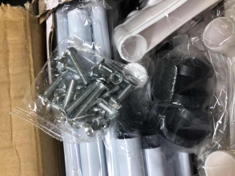 Photo 1 of Luxe Laundry Premium Clothes Drying Rack - 4-Tier Foldable Stainless Steel & Collapsible Drying Rack - Free Standing & Easy to Assemble Indoor Laundry Drying Rack for Garments and Clothing,White/White White/ White