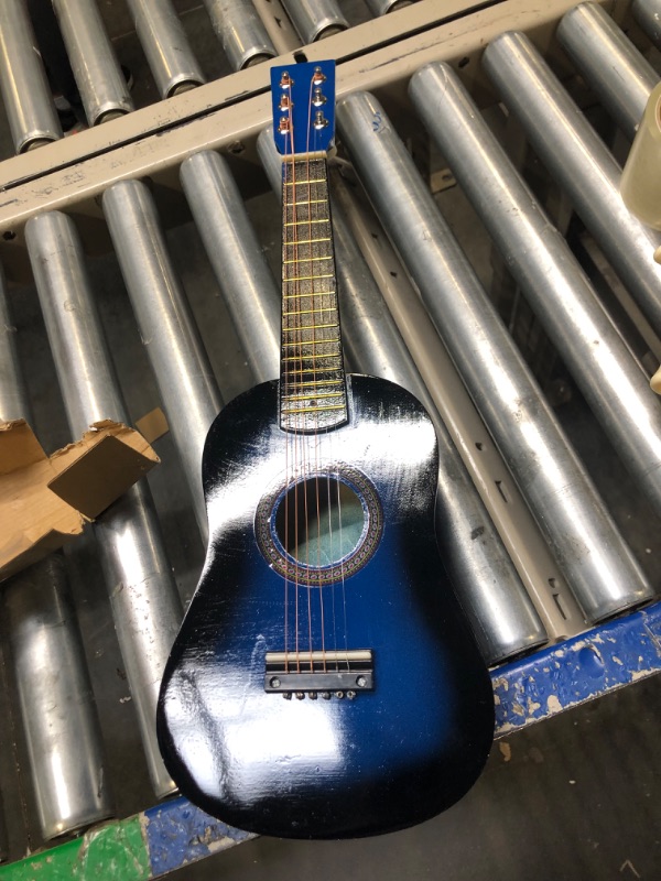 Photo 1 of 24 Inch Wooden Guitar for Kids Music Toy Guitar for Toddlers Kids Ukulele Acoustic Guitar Musical Instruments Toys for 3 4 5 Year Old Boys Girls Gifts Ages 3-5 (Blue)
 
