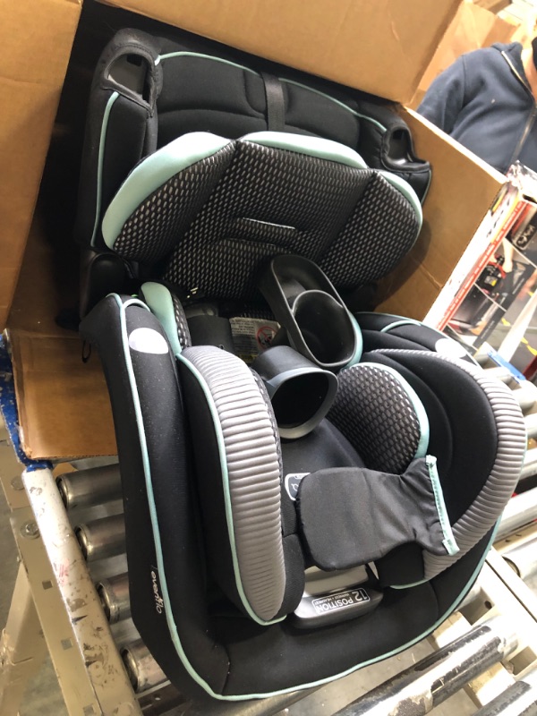 Photo 4 of Evenflo EveryFit/All4One 3-in-1 Convertible Car Seat (Atlas Green)