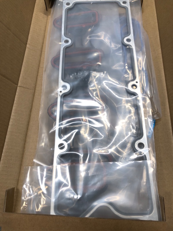 Photo 1 of New Intake Manifold Gasket Set Compatible with 1999-2009 Buick GMC Saab 4.8L 5.3L 6.0L MIS16340 MS 98016 T
