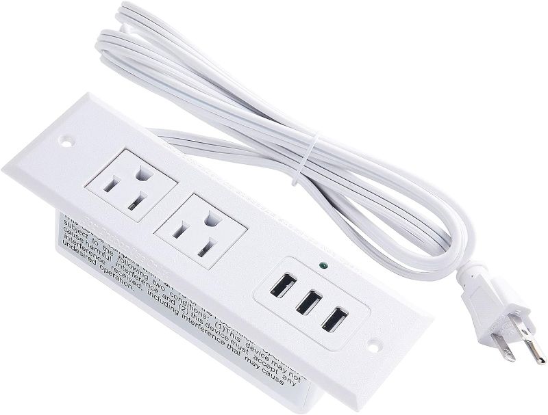 Photo 1 of Conference Recessed Power Strip Socket with USB Ports,Table Power Strip