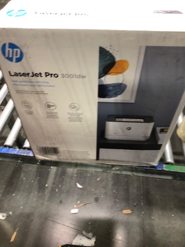 Photo 2 of HP LaserJet Pro 3001dw Wireless Black & White Printer