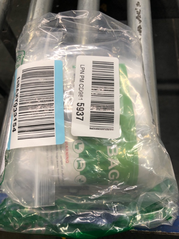 Photo 2 of 2.6 Gallon 180 Counts Small Trash Bags Garbage Bags by RayPard, fit 8-10 Liter Waste Basket, 2.5-2.6 Gal Strong Trash Can Liners for Home Office Kitchen Bathroom Bedroom, Clear 180-2.6 Gallon-Clear