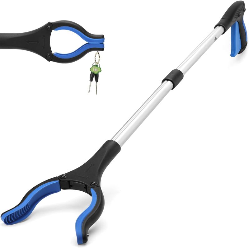 Photo 1 of 2024 Upgraded Reacher Grabber Pickup Tool, 32" Long Grabber Reacher Tool with Magnetic Tip, Trash Picker for Elderly Grab It Reaching Tool, Garbage Picker Upper, Litter Pick Up Grab Claw Grabber Stick
