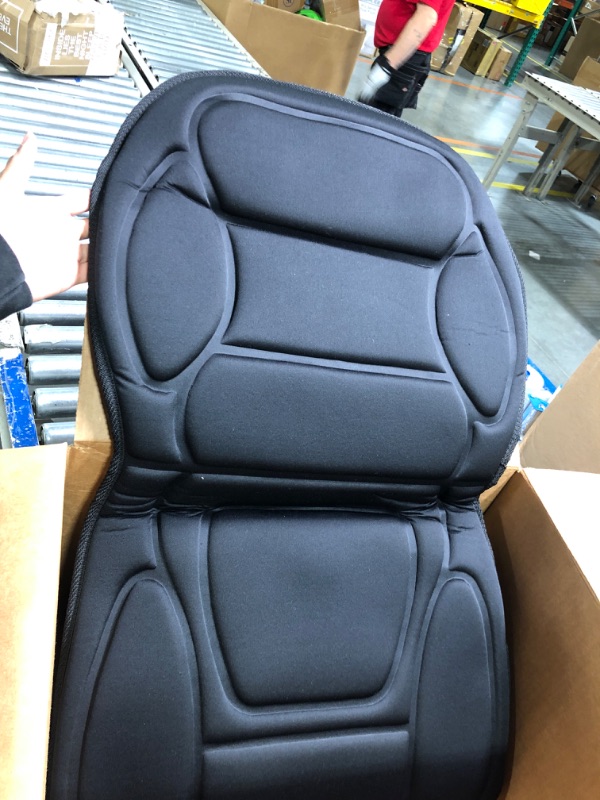Photo 3 of ** MISSING CONNNECTION PLUG, TYPE IN LAST PHOTO**
Snailax Vibration Massage Seat Cushion with Heat,Back Massager,Massage Chair Pad with 6 Vibrating Motors and 2 Heat Levels,Chair Massager for Home Office Use(Black)